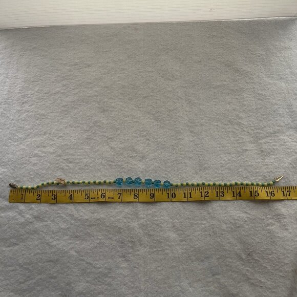 VINTAGE Glass Czechoslovakia Necklace Mardi Gras Beads New Orleans Carnival NOLA - Picture 11 of 12